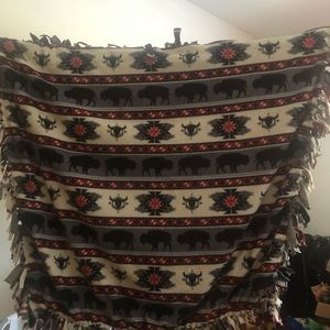 Aztec adult handmade by me fleece blanket